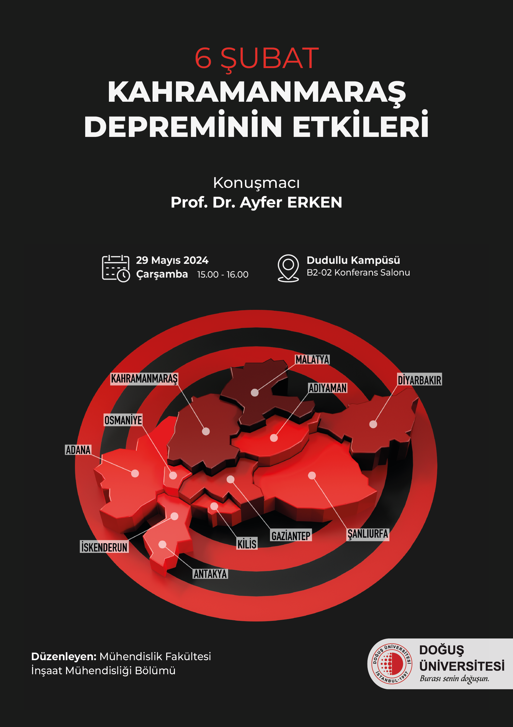 6 şubat kahramanmaraş depreminin etkileri_Afiş