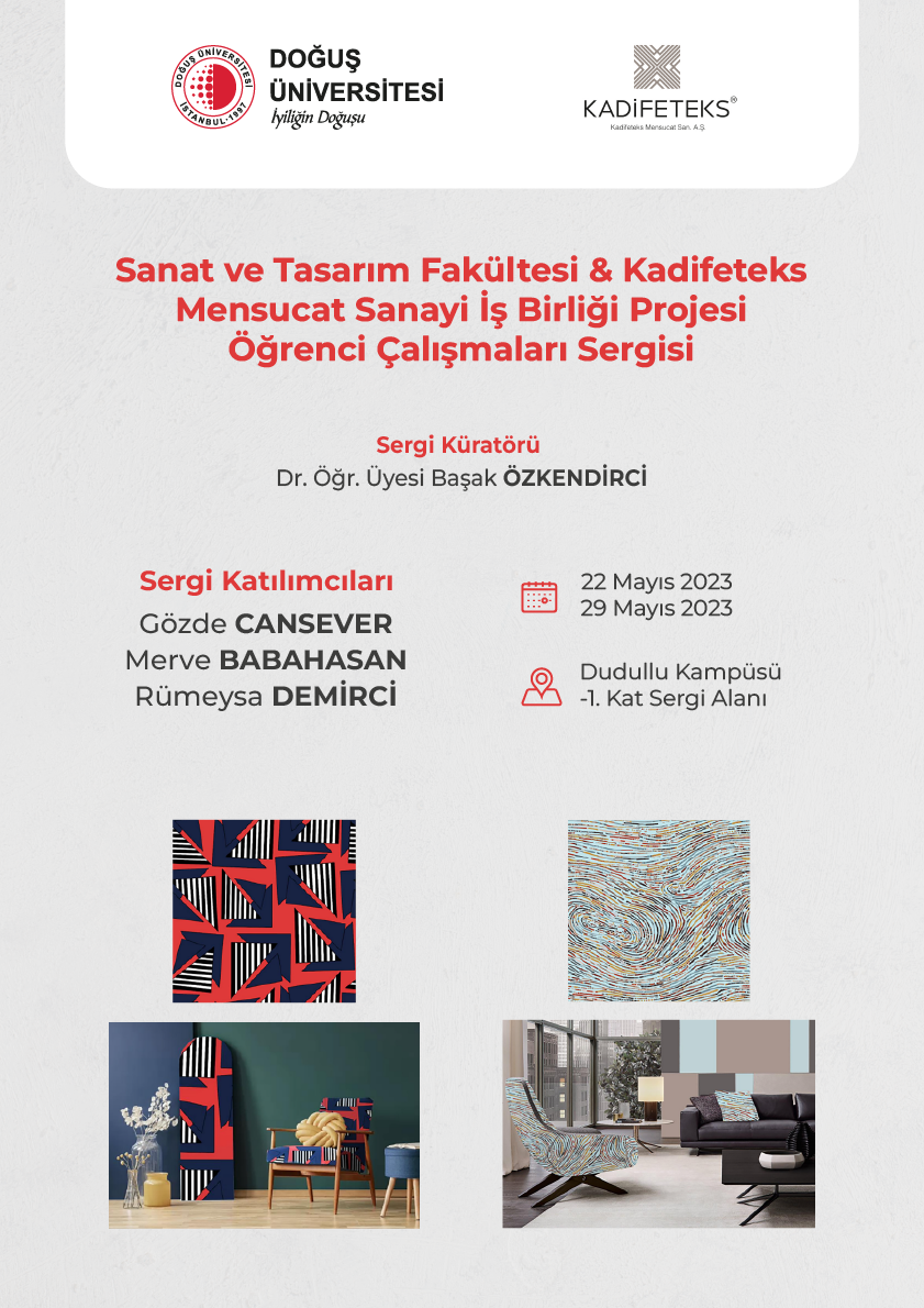 sergi- Doğuş üniversitesi &amp; Kadifeteks_Afiş
