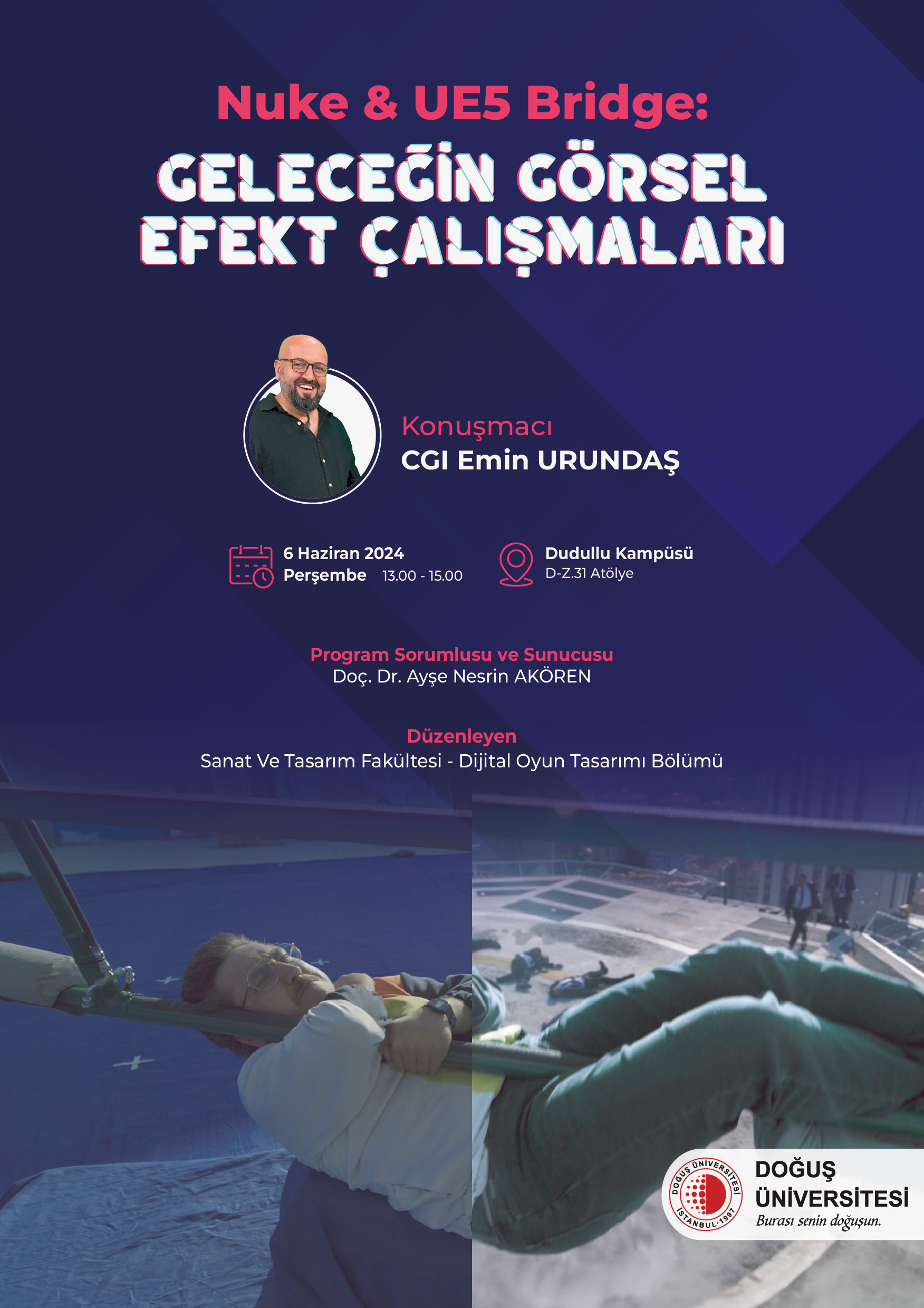 geleceğin Görsel Efekt Çalışmaları_Afiş
